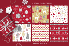6 Christmas Seamless Patterns Product Image 2