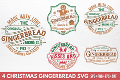 Christmas Gingerbread SVG Designs Product Image 1