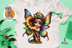 gnome, butterfly, sunflower Product Image 1