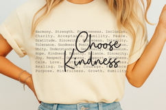 Choose Kindness words SVG Product Image 1