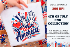 Cool Liberty Girl PNG | Trendy Patriotic Sublimation Product Image 1