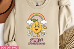 Smile It s Contagious PNG, Mental Health Sublimat Product Image 2