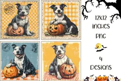 Cartoon Halloween Backgrounds, Halloween Dog PNG Product Image 1