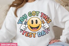You got this, test day PNG, Teachers Testing Day PNG Product Image 1