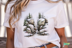 Whimsical Christmas Cabin Clipart Product Image 5