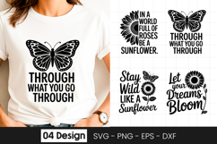 Through What You Grow Quote SVG PNG Product Image 1