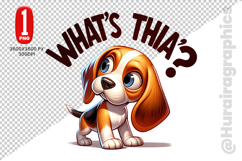 Cute Dog Clipart - PNG File Product Image 1