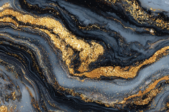A luxurious marble texture with gold accents and swirling Product Image 1
