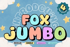 Fox Jumbo: 4 Font Styles Product Image 1