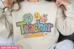 Teacher PNG, Teacher Appreciation Sublimation PNG Product Image 1