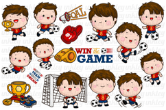 Soccer Clipart - Cute Sports Clip Art Product Image 1