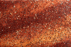 Red and orange background with scattered white dots Product Image 1