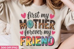 First my mother PNG, Mothers Day Sublimation PNG Product Image 1