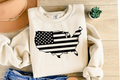 USA Flag Svg Design | Svg Cut Files | Shirt Svg Product Image 2