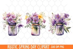 Rustic Spring Clipart, Spring Clipart Product Image 1