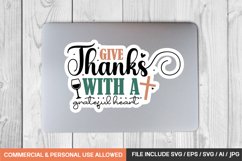 Boho christian Sticker Svg Bundle / 20 sticker designs Product Image 18