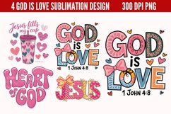 God Is Love Clipart PNG Product Image 1