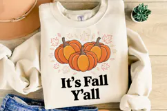 It's Fall Y'all Svg | Thanksgiving Svg | Shirt Svg Product Image 1