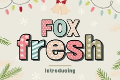 Fox Fresh : 8 Font Styles Product Image 1