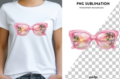 Summer glasses png design for T-shirts Product Image 1