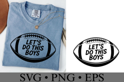 Let&#039;s Do this Boys Svg | Game Day Svg | Sport Svg Product Image 2