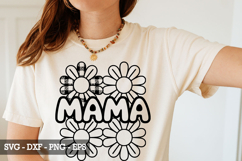 Mama T-shirt Design SVG - Mother&#039;s day SVG Product Image 1