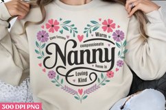 Nanny PNG, Mothers Day Sublimation PNG Product Image 1