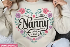Nanny PNG, Mothers Day Sublimation PNG Product Image 1