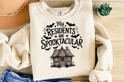 My Residents are Spooktacular Svg | Halloween | Shirt Svg Product Image 2