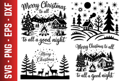 Merry Christmas Svg | Christmas svg | Svg cut file Product Image 1