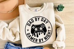Dad by day gamer by night svg | Shirt Svg Product Image 2