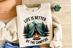 Life is Better by the Campfire Svg | Shirt Svg Product Image 2
