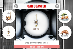 Itsy Bitsy Friends Car Coaster Product Image 1