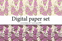 Wildflowers Aesthetics Digital Paper, Meadow Flowers Product Image 7