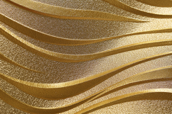 A luxurious gold textured surface with wavy patterns Product Image 1
