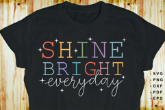Positive Vibes SVG, Inspirational Quotes shirt Design Bundle Product Image 17