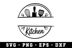 kitchen Svg |Kitchen Rules SVG Cut file Product Image 1