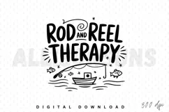 fishing, fishing boat, fish, rod and reel, therapy, ocean, sea, water, black and white, illustration, drawing, vector, design, sublimation, hand drawn, quote, hobby, leisure, recreation, relaxing, outdoors, nature, stars, waves, angling, sport, fisherman,