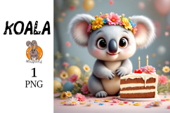 koala , birthday,cake Product Image 1