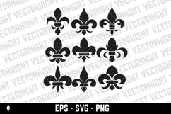 Flourishing decorative elements for retro design. Product Image 1