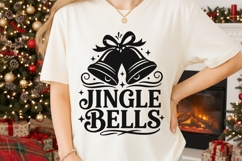 Jingle Bells Svg, Merry Christmas Svg, Christmas Holiday Svg Product Image 2