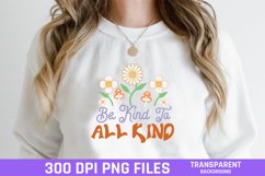 Inspirational Flower Sublimation, Motivational Png Product Image 1