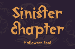 Sinister Chapter - Halloween Font Product Image 1