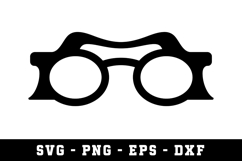 Eye Glasses SVG | SVG Cut files | Cricut Product Image 1