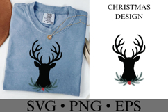 Christmas Deer Svg | Christmas svg | Shirt Svg Product Image 2