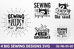 Big Sewing Designs SVG Product Image 1