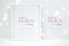 Bokeh Party Picture Frame Copy Space Styled Mockup Photo Product Image 1