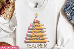 Teacher PNG, Retro Teacher Sublimation PNG Product Image 2