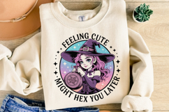 Feeling Cute Svg | Halloween Svg | Shirt Svg Product Image 1