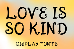 LOVE IS SO KIND Product Image 1